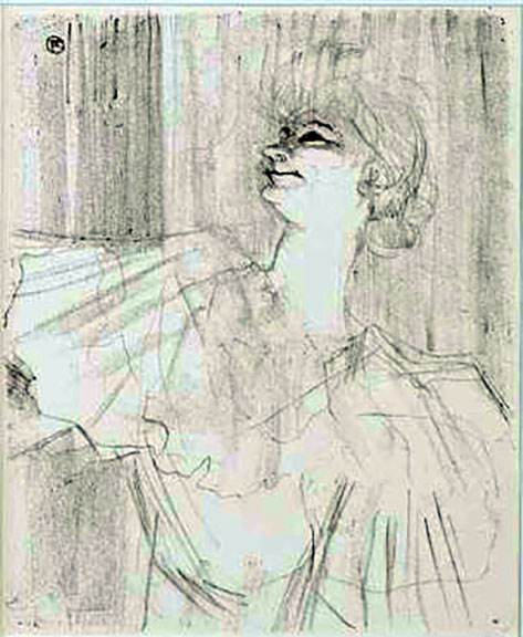 Toulouse Lautrec - Yvette Guilbert - Limited Edition Lithograph