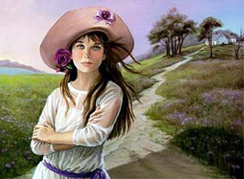 Pati Bannister - Lavender Hill - Limited Edition Lithograph