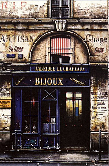 Thomas Pradzynski - Le Bijoux - Limited Edition Serigraph