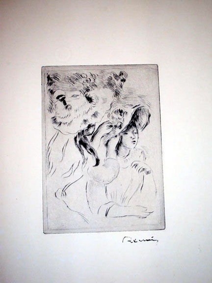 Pierre-Auguste Renoir - Le Chapeau Epingle - Limited Edition Drypoint / Etching 
