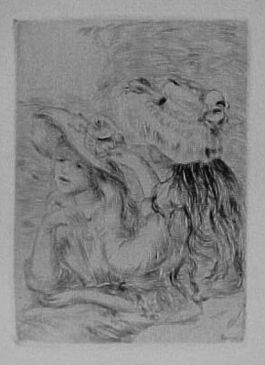 Pierre-Auguste Renoir - Le Chapeau Epingle - Limited Edition Etching