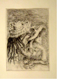 Pierre-Auguste Renoir - Le Chapeau Epingle - Limited Edition Etching
