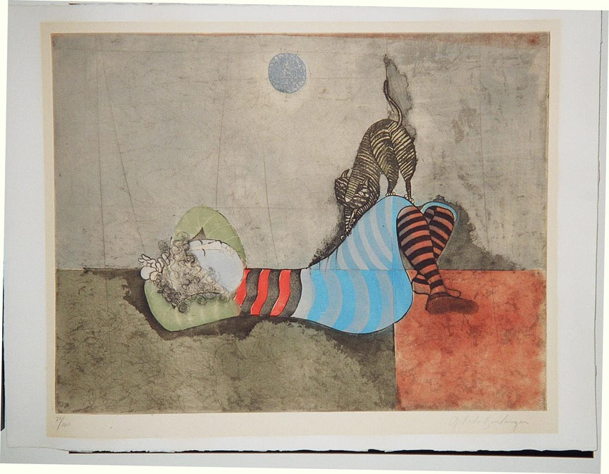 Graciela Rodo Boulanger - Le Sommeil - Limited Edition Lithograph