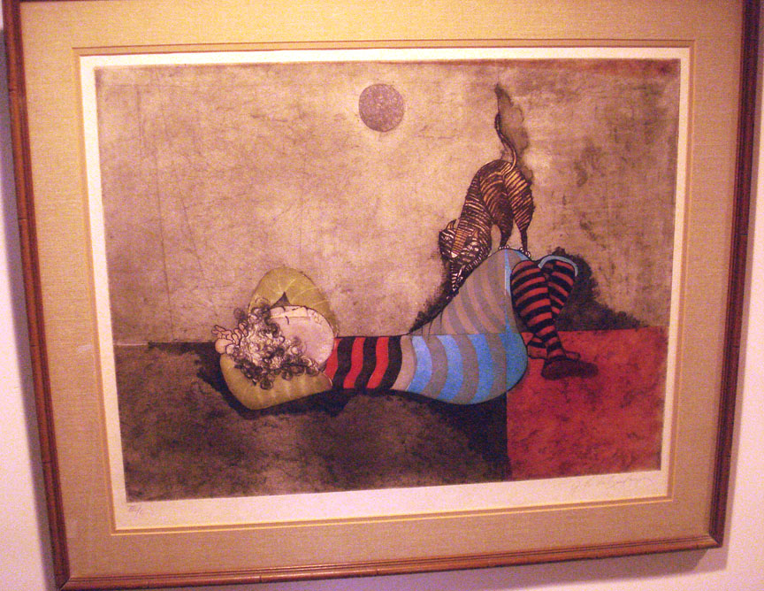 Graciela Rodo Boulanger - Le Sommeil - Limited Edition Lithograph on Japon