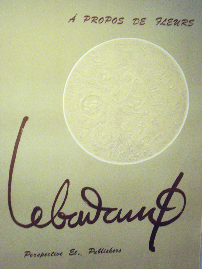 Lebadang - A Propos de Fleurs - Limited Edition Lithograph