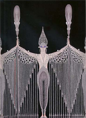  Erte - Les Bijoux de Perle - Limited Edition Serigraph