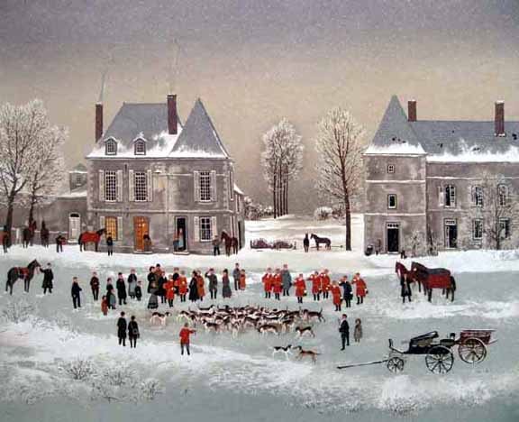 Michel Delacroix - Les Honneurs - Limited Edition Lithograph