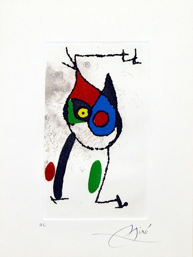 Joan Miro - Les Magies - Limited Edition Aquatint