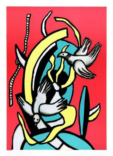 Fernand Leger - Les Oiseaux - Limited Edition Lithograph