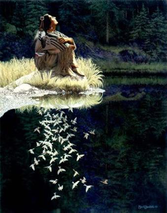 Bev Doolittle - Let My Spirit Soar - Limited Edition Lithograph