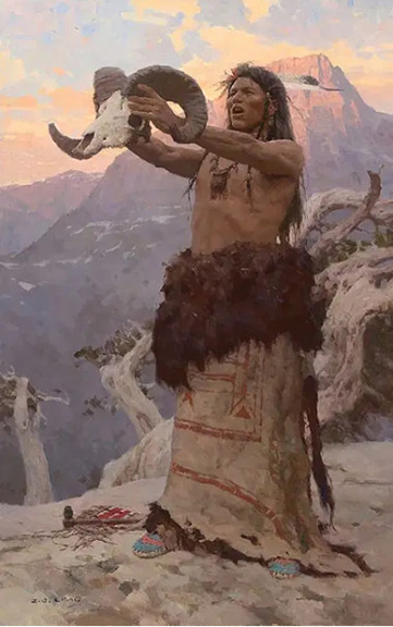 Z.S. Liang - Vision Quest Seeking the Spirit - Limited Edition Fine Art on Canvas