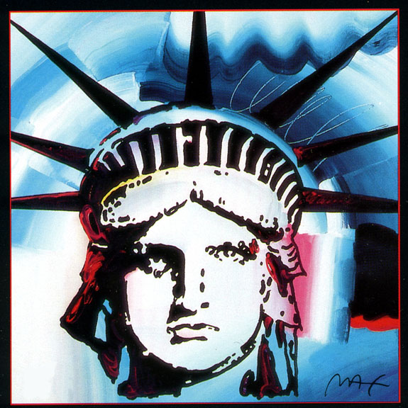Peter Max - Liberty 2000 II - Limited Edition Lithograph