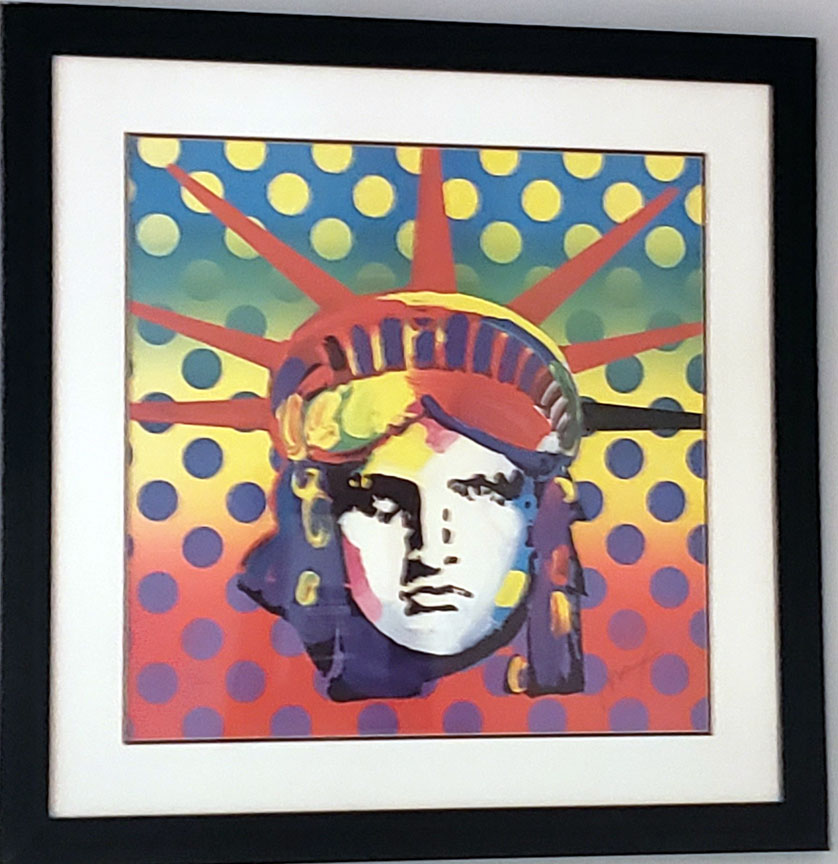 Peter Max - Liberty 2003 - Limited Edition Lithograph