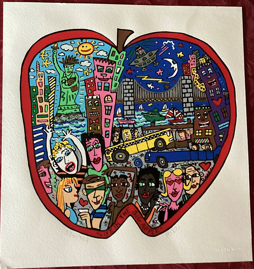 James Rizzi - Life In The Big Apple - Limited Edition Lithograph