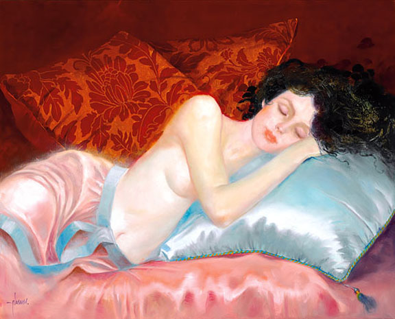 Felix Mas - Los Suenos - Limited Edition Serigraph on Canvas