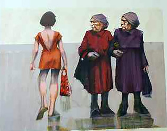 Aldo Luongo - A Different Point of View - Limited Edition Serigraph