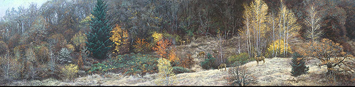 Stephen Lyman - Autumn Gathering - Limited Edition Lithograph