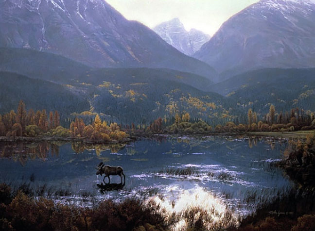 Stephen Lyman - Canadian Autumn - Limited Edition Lithograph