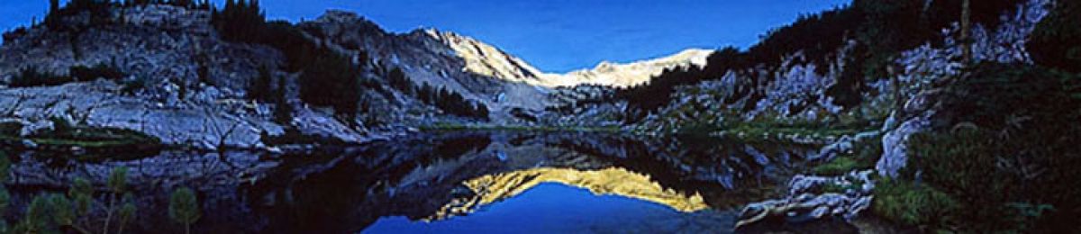 Stephen Lyman - Sunrise in the Wallowas - Limited Edition Lithograph on Canvas