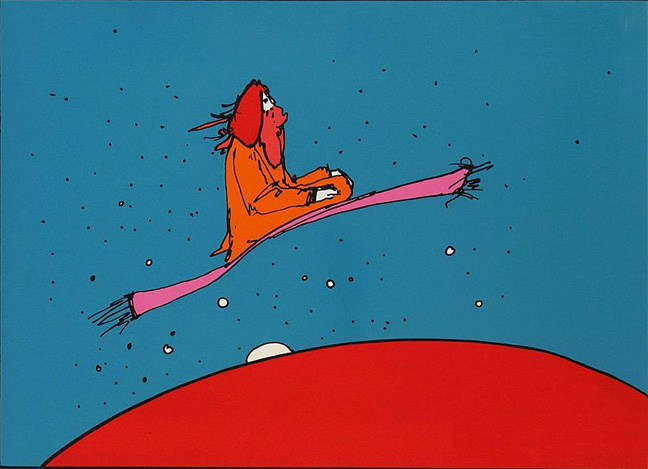 Peter Max - Magic Carpet Ride - Limited Edition Serigraph