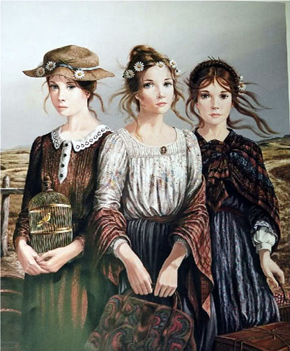 Pati Bannister - Mail Order Brides - Limited Edition Lithograph
