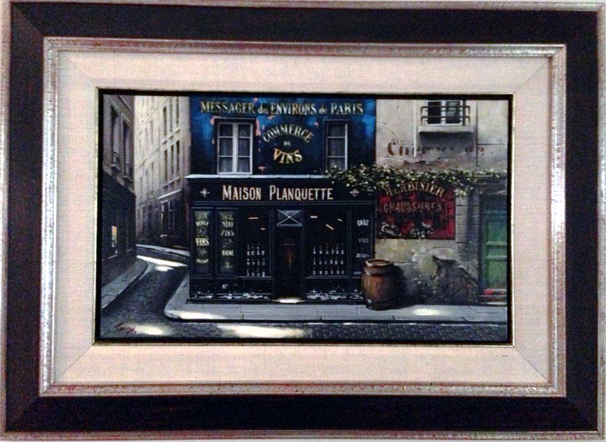 Thomas Pradzynski - Maison Planquette - Original Painting - Acrylic on Canvas