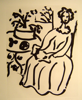Henri Matisse - Marie-Jose En Robe Juane - Limited Edition Aquatint