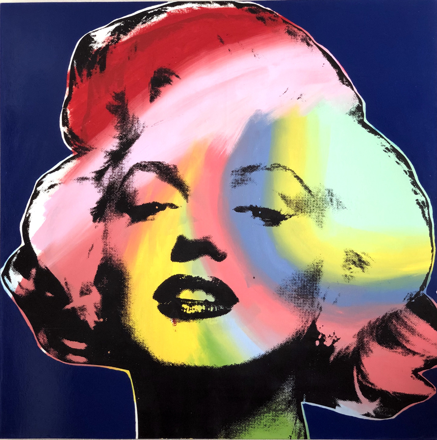 Steve Kaufman - Marilyn - Limited Edition Serigraph on Canvas