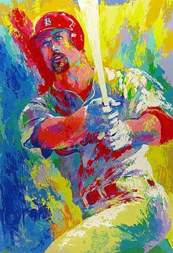 Leroy Neiman - Mark McGwire - Limited Edition Serigraph