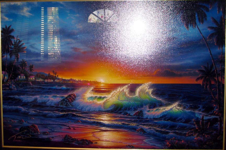 Christian Lassen - Maui Dawn - Limited Edition Iris Canvas