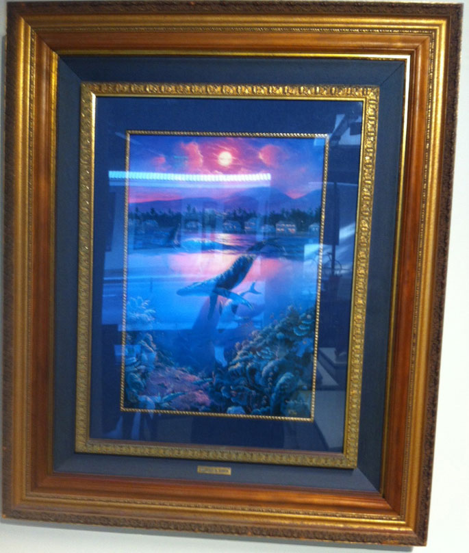 Christian Lassen - Maui Whale Symphony - Limited Edition Brushscape