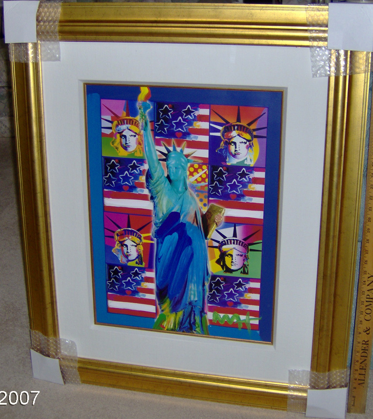 Peter Max - 911 Suite - Original Mixed Media / Acrylic / Color Lithography