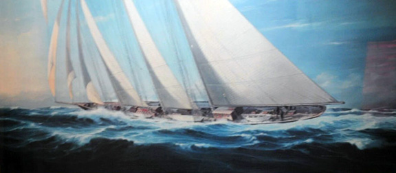 John Mecray - The Schooner Atlantic - Limited Edition Lithograph