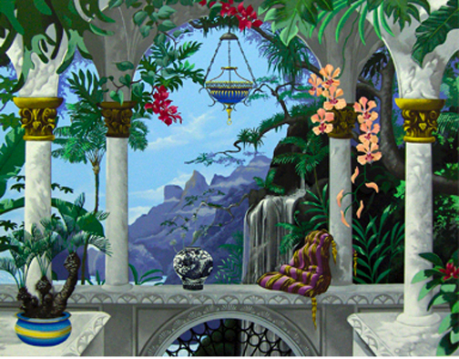 John Kiraly - Meditation In Tituca - Limited Edition Serigraph