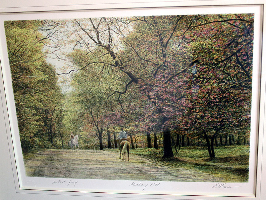 Harold Altman - Meeting - Limited Edition Lithograph