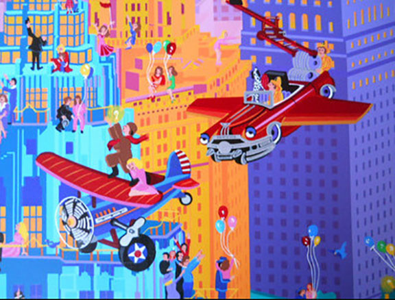 Melanie Taylor Kent - Bright Idea Contest - Limited Edition Serigraph