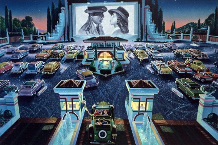 Michael Young - As Time Goes By - Limited Edition Serigraph