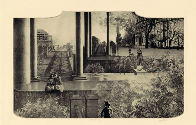 Peter Milton - The First Gate - Limited Edition Etching