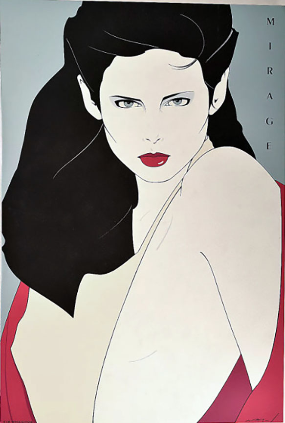 Patrick Nagel - Mirage - Limited Edition Serigraph