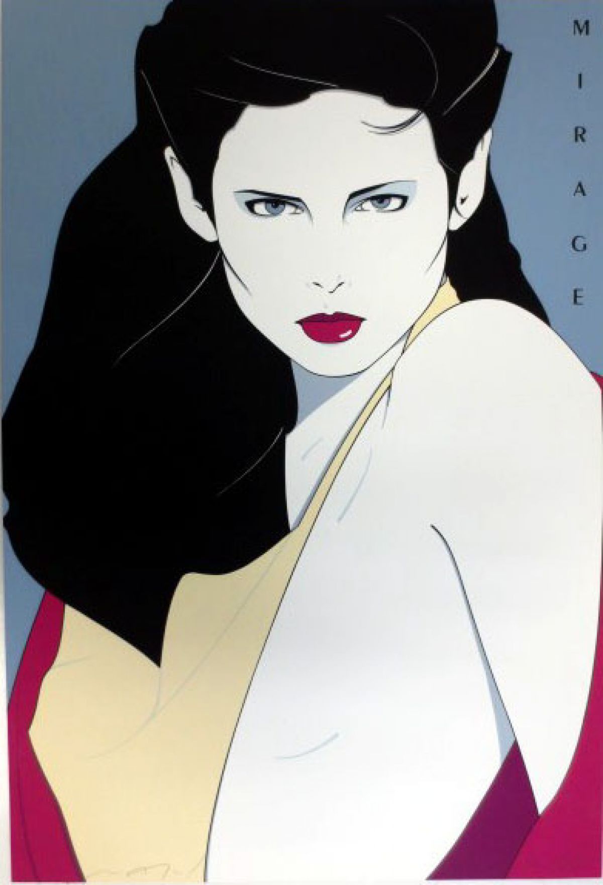 Patrick Nagel - Mirage - Limited Edition Serigraph