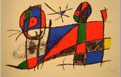 Joan Miro - Miro Litho II, No. VI - Limited Edition Lithograph