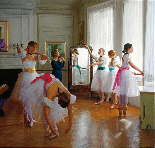 Douglas Hofmann - Miss Mary's Class - Limited Edition Digital Pigment Print on Canvas