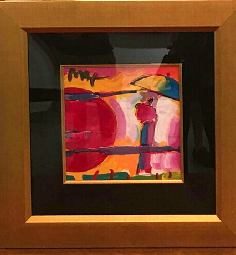 Peter Max - Retro Suite III: New Moon - Limited Edition Mixed Media