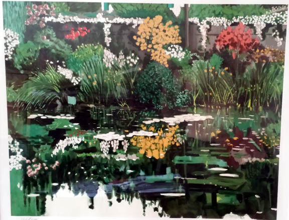 Tony Bennett - Monet's Gardens No. 2 - Limited Edition Lithograph