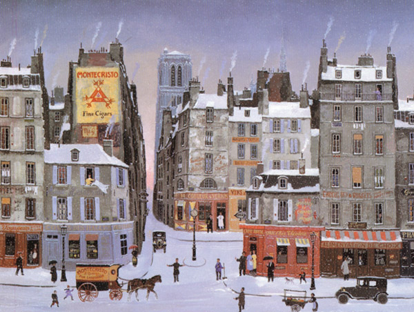 Michel Delacroix - Montecristo Royal - Limited Edition Serigraph on Canvas