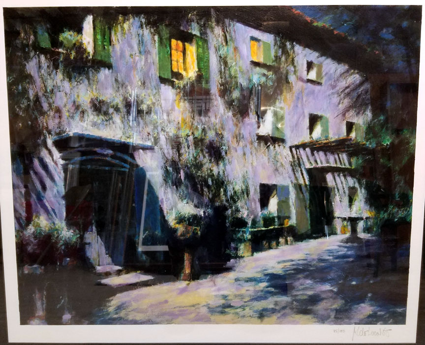 Aldo Luongo - Moonlight Over Provence - Limited Edition Giclee