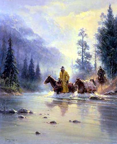 G Harvey - Mountain Mist - Limited Edition Lithograph