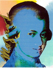 Steve Kaufman - Mozart State Ii - Limited Edition Serigraph on Canvas