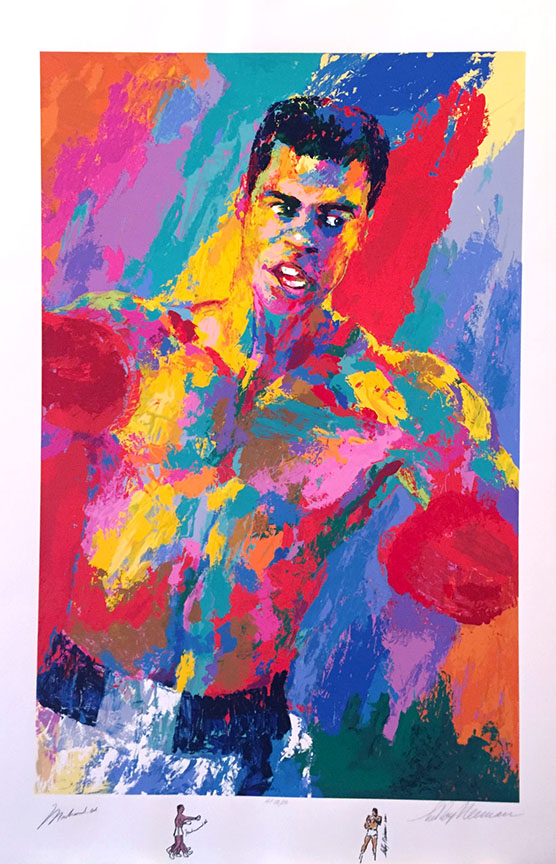 Leroy Neiman - Muhammad Ali ? Athlete Of the Century - Limited Edition Serigraph