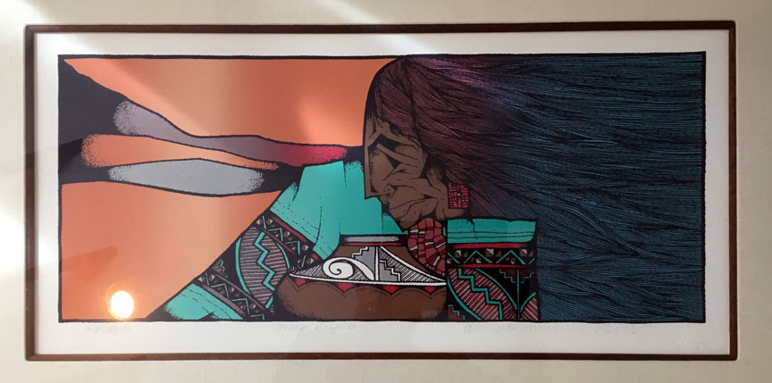 Amando Pena - Mujer Elegante - Limited Edition Serigraph